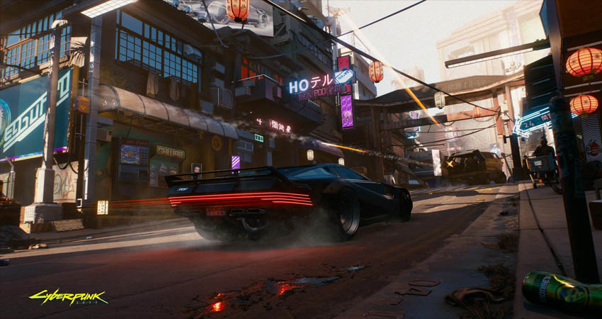 کاربر می‌تواند در Cyberpunk 2077 خودروی خود را فرابخواند