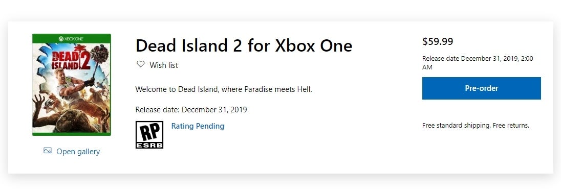امکان پیش خرید Dead Island 2 در فروشگاه مایکروسافت فراهم شد - ویجیاتو