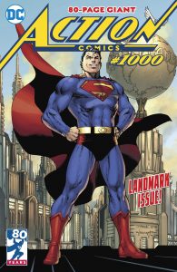 کاور شماره 1000 از کمیک بوک‌های Action Comics