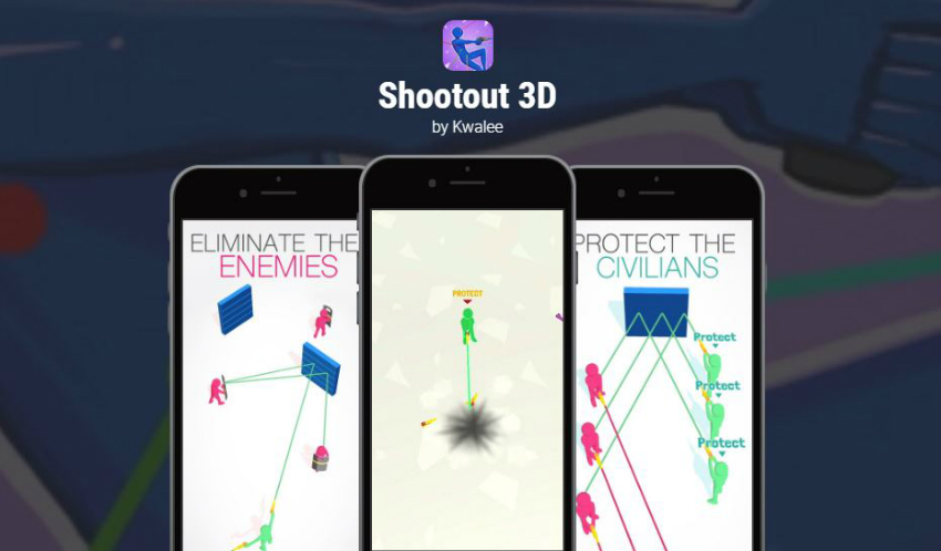 معرفی و دانلود بازی Shootout 3D – شلیک‌های بی‌هدف