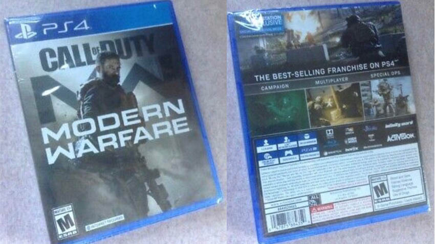 خرید دیسک‌های لو رفته از Modern Warfare با قیمت ۲۵۰ دلار