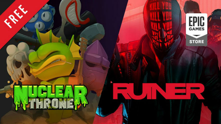 بازی‌های Nuclear Throne و Ruiner را رایگان از فروشگاه اپیک دریافت کنید