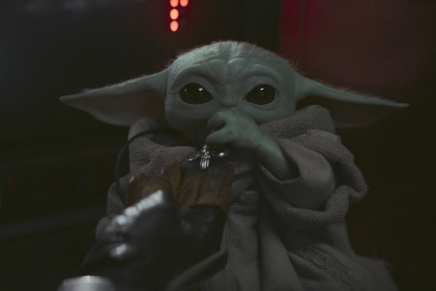 وجهه تاریک Baby Yoda