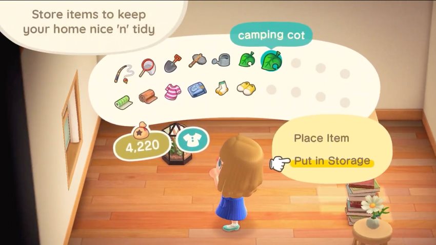 Animal Crossing: New Horizons - House Storage