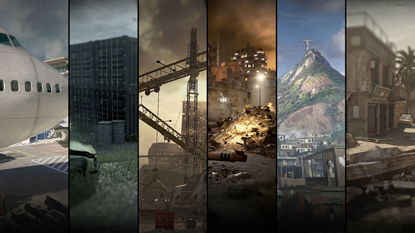 ۱۵ نقشه برتر در بخش چندنفره سری بازی Call of Duty