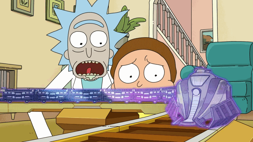 بررسی قسمت ششم Rick and Morty قطار اسباب بازی