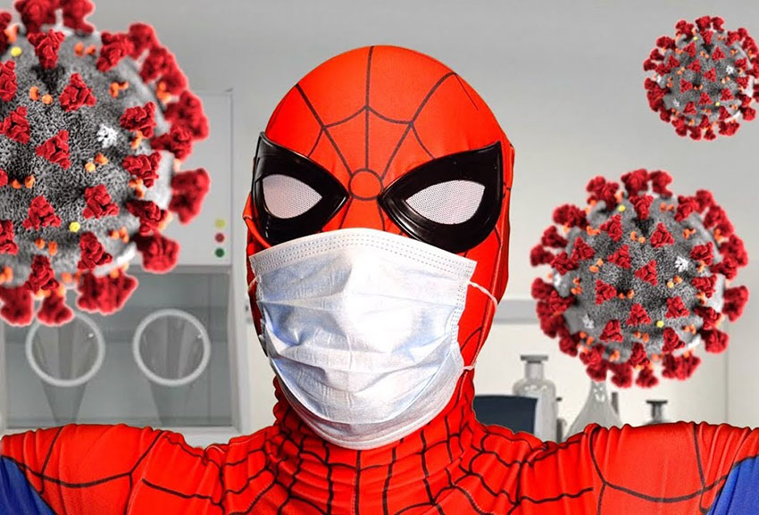 ماسک کدام ابرقهرمان در برابر ویروس کرونا مصون‌تر است؟