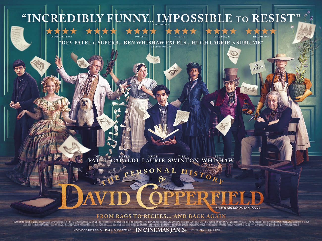 یک تئاتر متحرک را در فیلم The Personal History of David Copperfield ببینید!