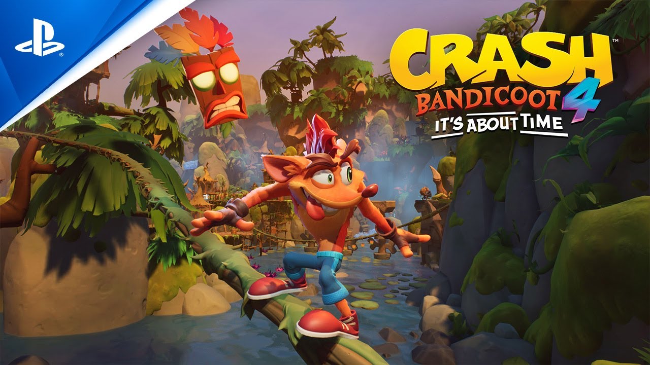 بازی جدید سری کرش بندیکوت با نام Crash Bandicoot 4: It’s About Time معرفی شد