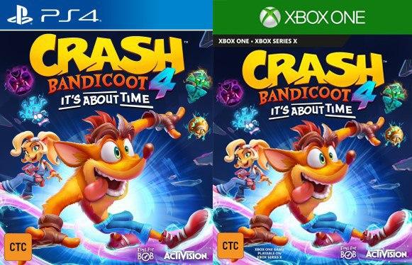 نسخه جدید کرش بندیکوت با نام Crash Bandicoot 4: It's About Time لو رفت - ویجیاتو