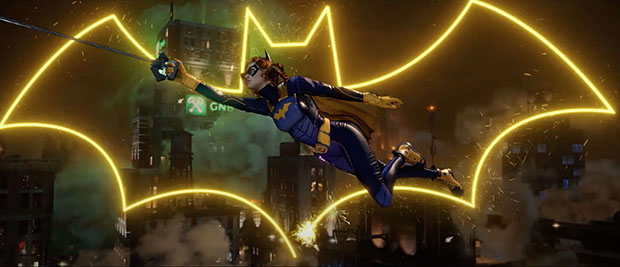 تصویری از بتگرل در تریلر بازی Gotham Knights