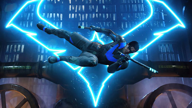 تصویری از نایتوینگ در بازی Gotham Knights
