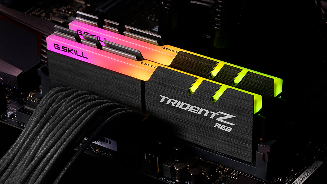 رم دسکتاپ جیاسکیل Trident Z RGB 16GB Kit (2x8GB) DDR4-3200 CL16