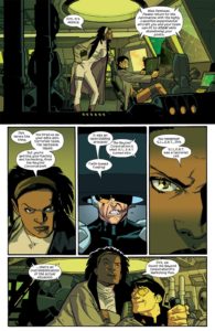 مونیکا رمبو در شماره ۱ کمیک Nextwave: Agents Of H.A.T.E. (برای دیدن سایز کامل روی تصویر کلیک کنید)