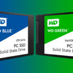 تفاوت رنگ سبز و آبی SSD وسترن دیجیتال در چیست؟