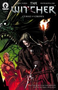 کاور شماره ۱ کمیک The Witcher: Curse of Crows (برای دیدن سایز کامل روی تصویر کلیک کنید)