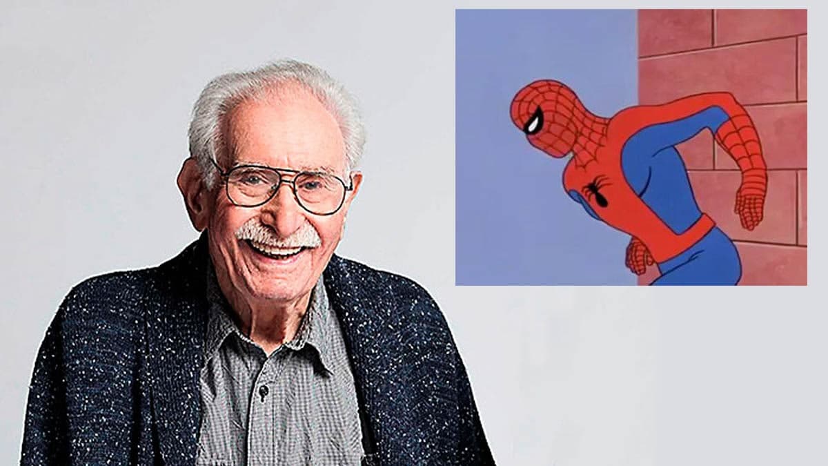 صداپیشه شخصیت مرد عنکبوتی در سن ۹۰ سالگی در گذشت