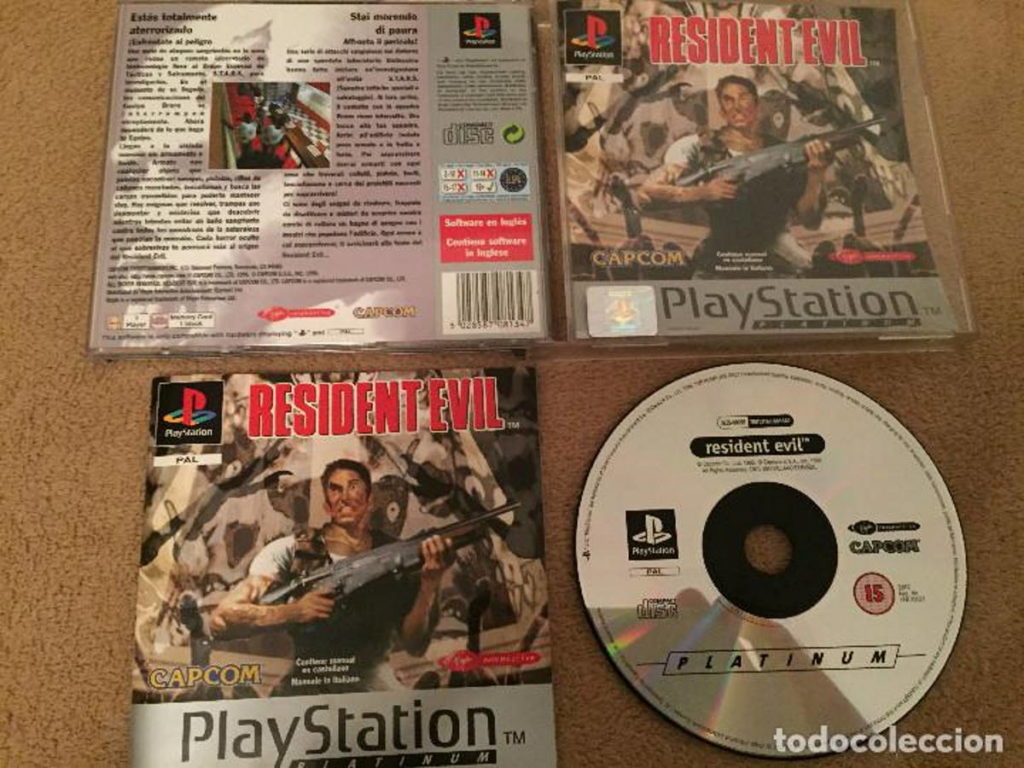 Playstation 1 диски. Фирменный диск Resident Evil Sony PLAYSTATION 1. Resident Evil 1 ps1 диск. Resident Evil 1996 диск ps1.