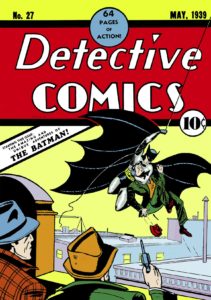 بتمن روی کاور شماره ۲۷ کمیک Detective Comics (برای دیدن سایز کامل روی تصویر کلیک کنید)