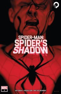 کاور شماره ۱ کمیک Spider-Man: The Spider's Shadow (برای دیدن سایز کامل روی تصویر کلیک کنید)