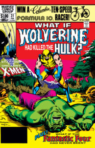 کاور کمیک What If Wolverine Had Killed the Hulk? (برای دیدن سایز کامل روی تصویر کلیک کنید)
