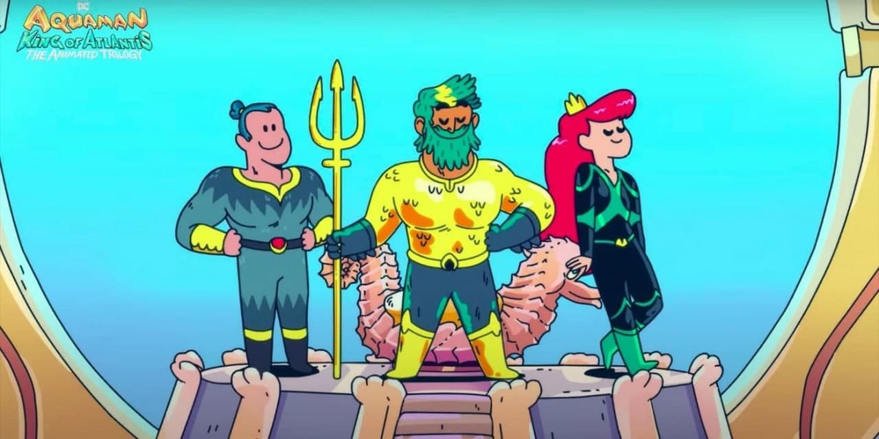 اولین تریلر سریال انیمیشنی Aquaman: King of Atlantis منتشر شد