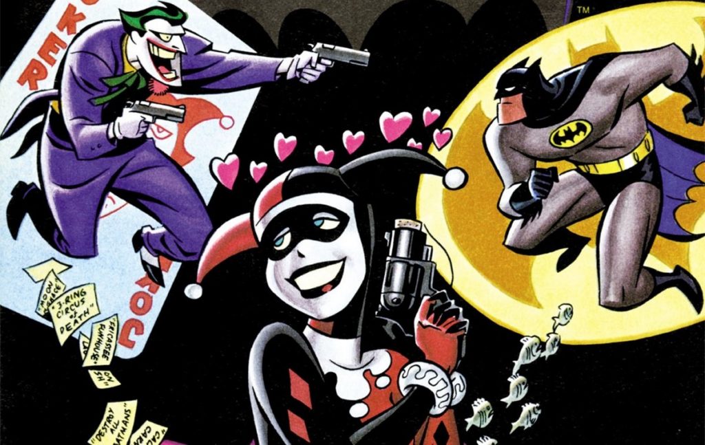 جوکر و هارلی در داستان The Batman Adventures: Mad Love با بتمن تقابل داشتند