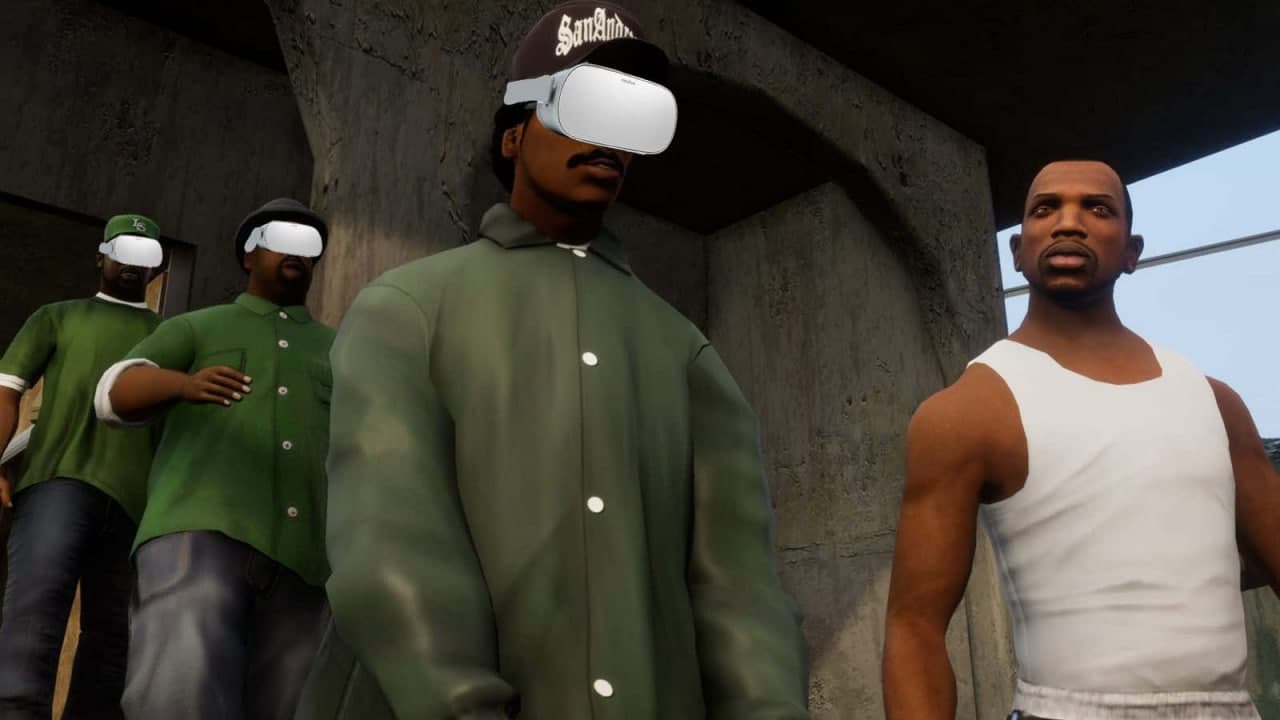 بازی GTA San Andreas به پلتفرم واقعیت مجازی خواهد آمد