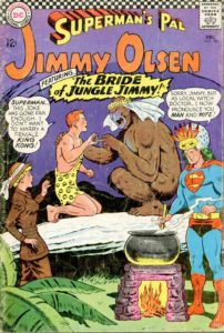 کاور شماره ۹۸ کمیک Superman's Pal Jimmy Olsen (برای دیدن سایز کامل روی تصویر کلیک کنید)