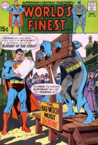 کاور شماره ۱۸۶ کمیک World's Finest Comics (برای دیدن سایز کامل روی تصویر کلیک کنید)