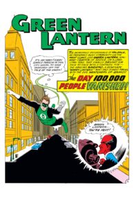 سینسترو در شماره ۷ کمیک Green Lantern (برای دیدن سایز کامل روی تصویر کلیک کنید)