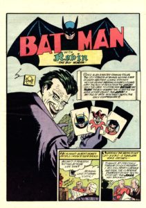 جوکر در شماره ۱ کمیک Batman (برای دیدن سایز کامل روی تصویر کلیک کنید)