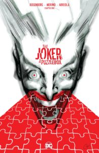کاور شماره ۱ کمیک The Joker Presents: A Puzzlebox (برای دیدن سایز کامل روی تصویر کلیک کنید)
