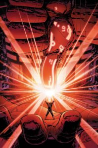 اریشم و سایکلاپس روی کاور شماره ۳ کمیک Uncanny X-Men (برای دیدن سایز کامل روی تصویر کلیک کنید)