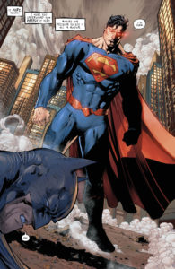 سوپرمن در کمیک Batman: The Devastator (برای دیدن سایز کامل روی تصویر کلیک کنید)