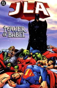 کاور کمیک JLA: Tower Of Babel (برای دیدن سایز کامل روی تصویر کلیک کنید)