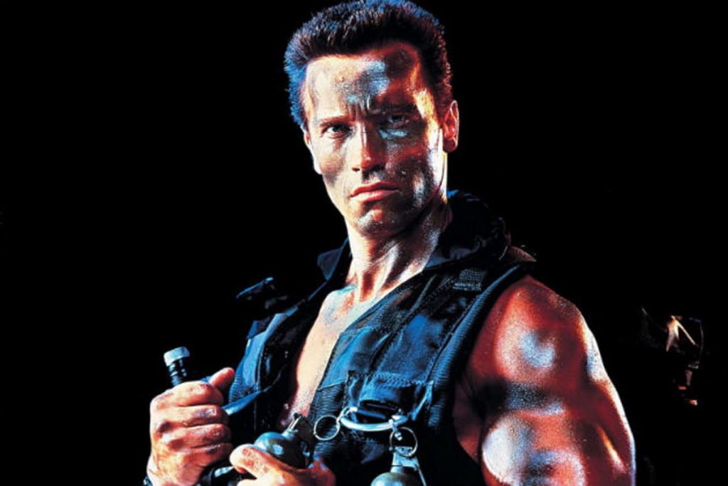 آرنولد شوارتزنگر در انواع فیلم هیجانی ایفای نقش داشته است که Commando یکی از آن‌هاست.