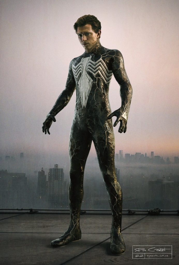 آرتیست Spider-Man: No Way Home تام هالند را در لباس سیمبیوت ترسیم کرده است - ویجیاتو