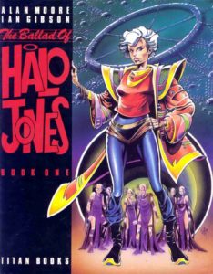 کاور شماره ۱ کمیک The Ballad of Halo Jones (برای دیدن سایز کامل روی تصویر کلیک کنید)