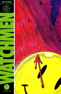 کاور شماره ۱ کمیک Watchmen (برای دیدن سایز کامل روی تصویر کلیک کنید)