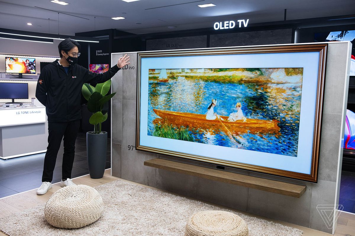 LG کوچک‌ترین و بزرگ‌ترین تلویزیون‌های گیمینگ OLED جهان را معرفی کرد