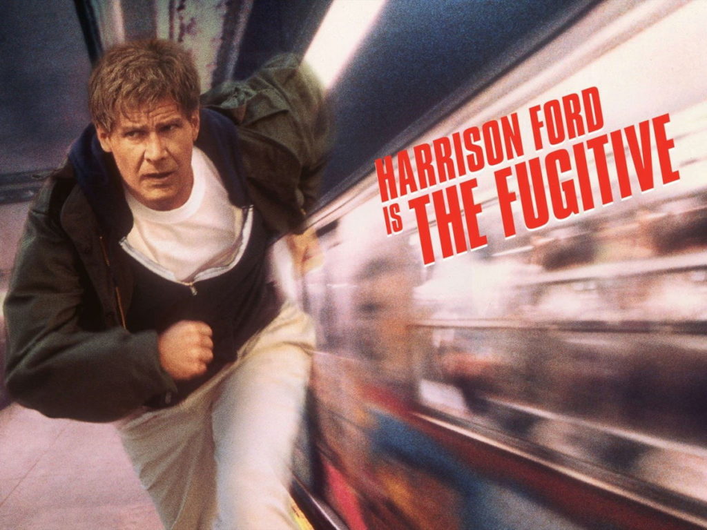هریسون فورد در فیلم جنایی معمایی The Fugitive به کارگردانی اندرو دیویس ایفای نقش داشته است.