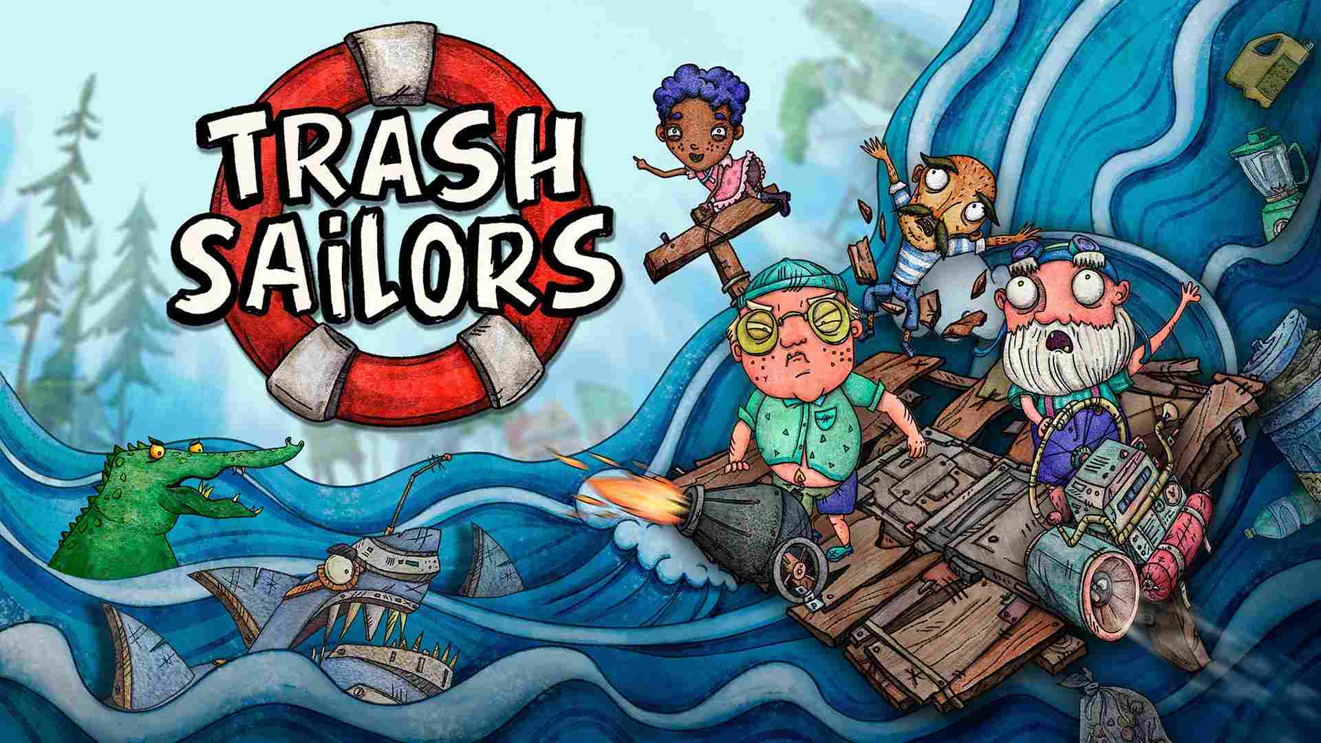 معرفی بازی Trash Sailors – قایق‌رانی با زباله‌ها