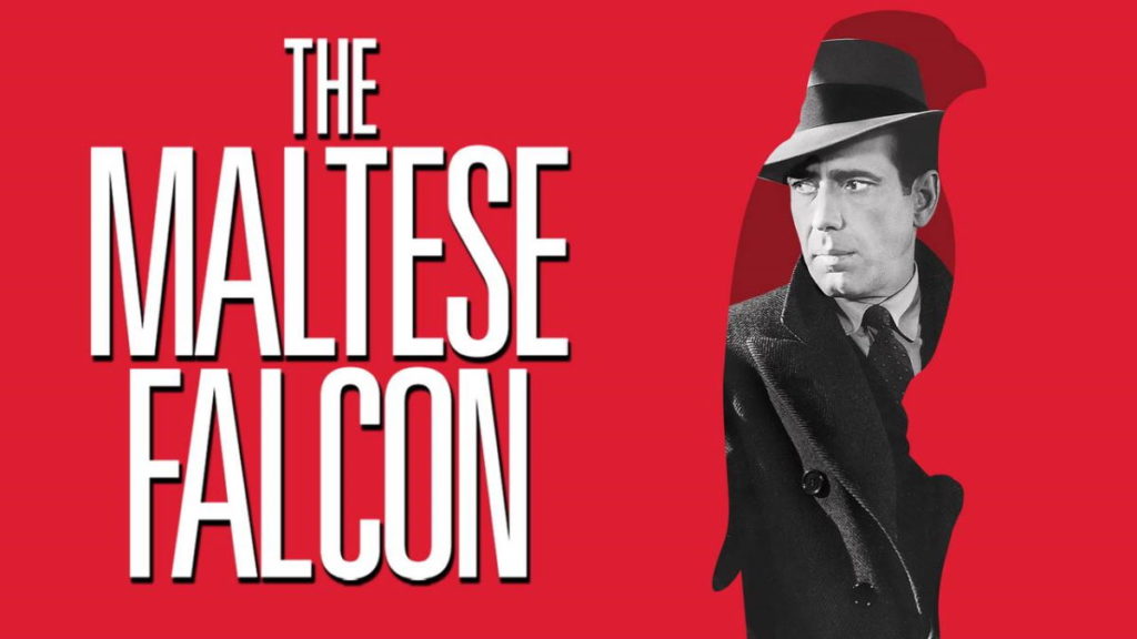 هامفری بوگارت در فیلم جنایی معمایی The Maltese Falcon ایفای نقش کرده است.
