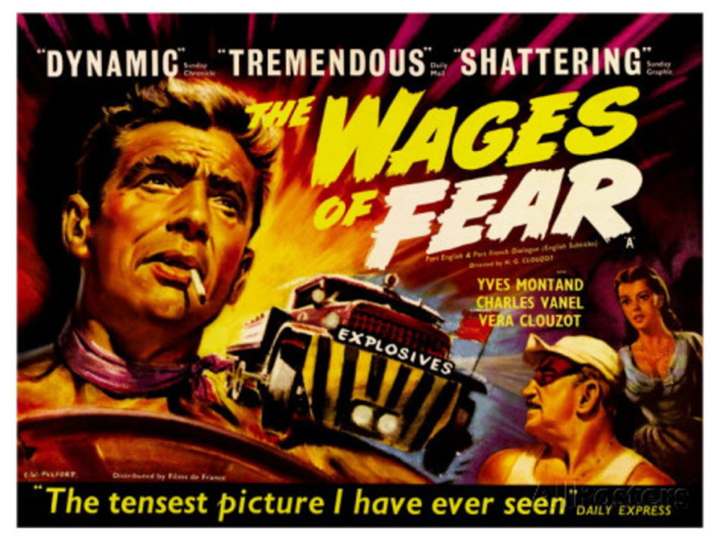 فیلم هیجانی مزد ترس یک فیلم اکشن تأثیرگذار در تاریخ سینمای فرانسه محسوب می‌شود