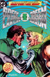 کاور شماره ۱ کمیک Green Lantern/Green Arrow (برای دیدن سایز کامل روی تصویر کلیک کنید)