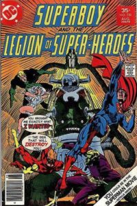 کاور شماره ۲۳۰ کمیک Superboy and the Legion of Super-Heroes (برای دیدن سایز کامل روی تصویر کلیک کنید)
