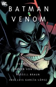 کاور کمیک Batman: Venom (برای دیدن سایز کامل روی تصویر کلیک کنید)