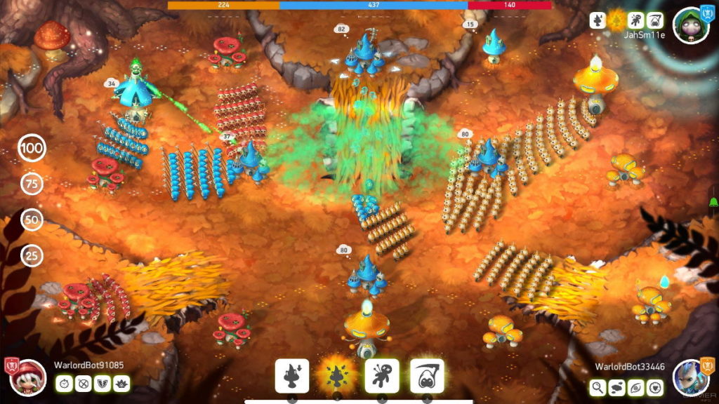 نقد بازی Mushroom Wars 2