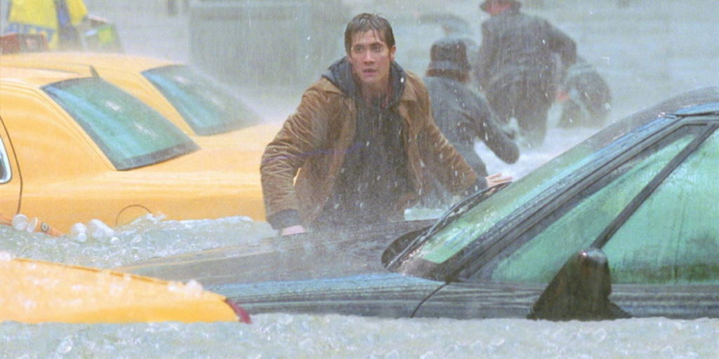 جیک جیلنهال در فیلم آخر زمان محور The Day After Tomorrow ایفای نقش می‌کند.